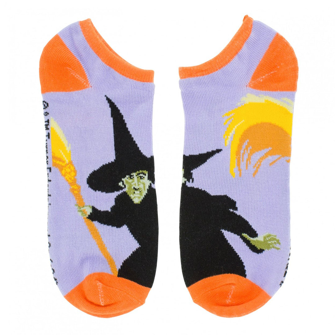 Wizard of Oz Characters Womens Ankle Socks 6-Pair Pack Image 6