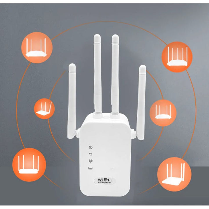 Wifi Range Extender Internet Booster Network Router Wireless Signal Repeater Image 9