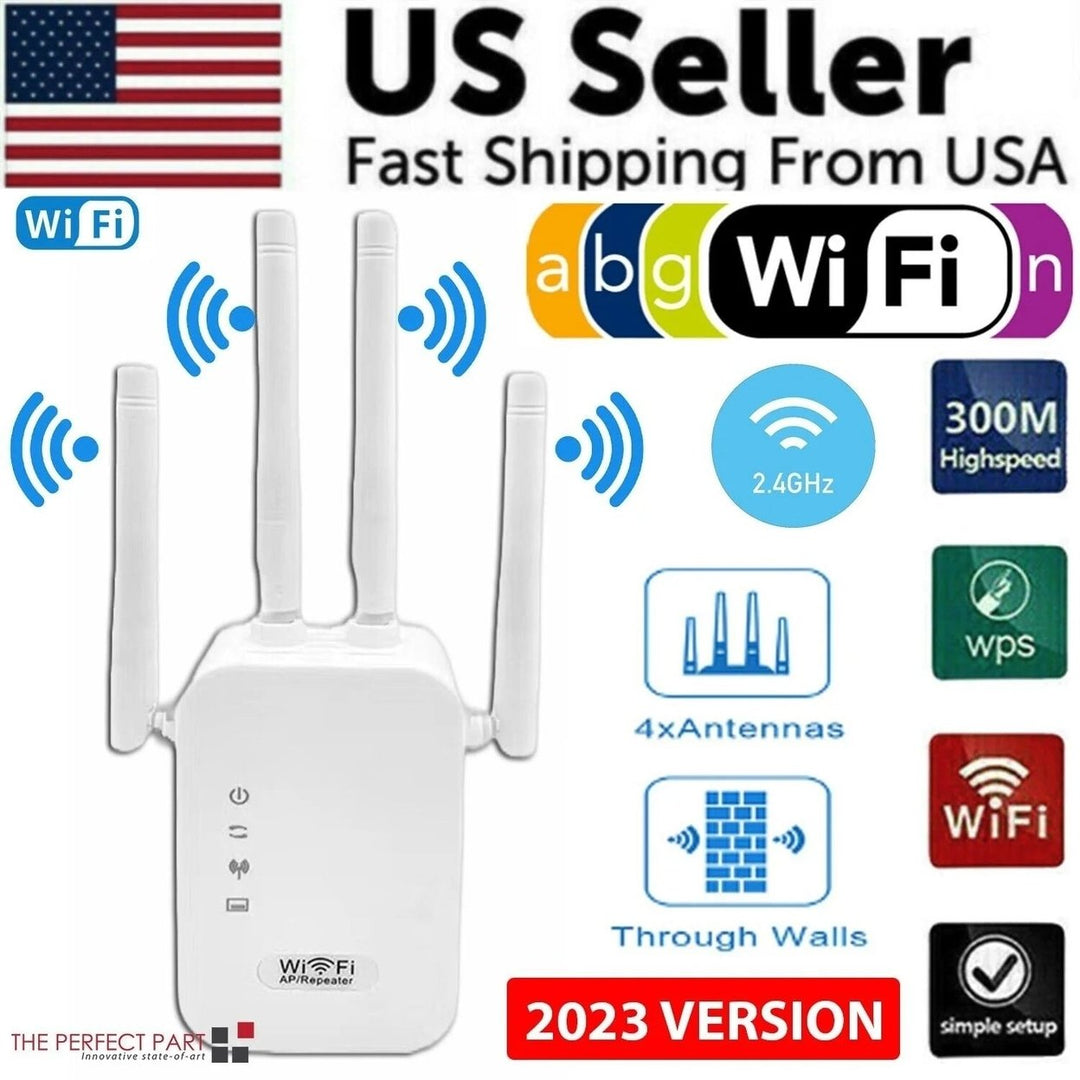 Wifi Range Extender Internet Booster Network Router Wireless Signal Repeater Image 11