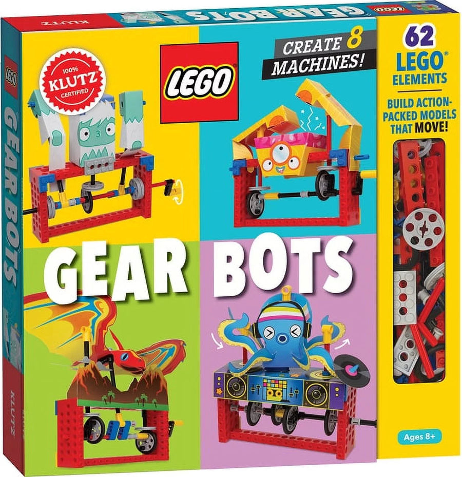 "Hardcover Lego Gear Bots" Image 1