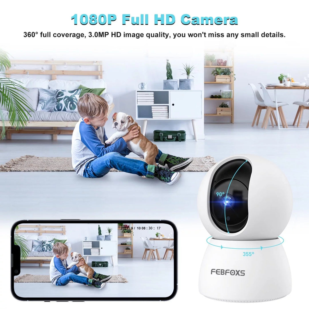 1080P Baby Monitor Security Camera for Home Security Image 2