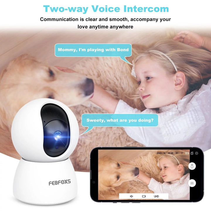 1080P Baby Monitor Security Camera for Home Security Image 3