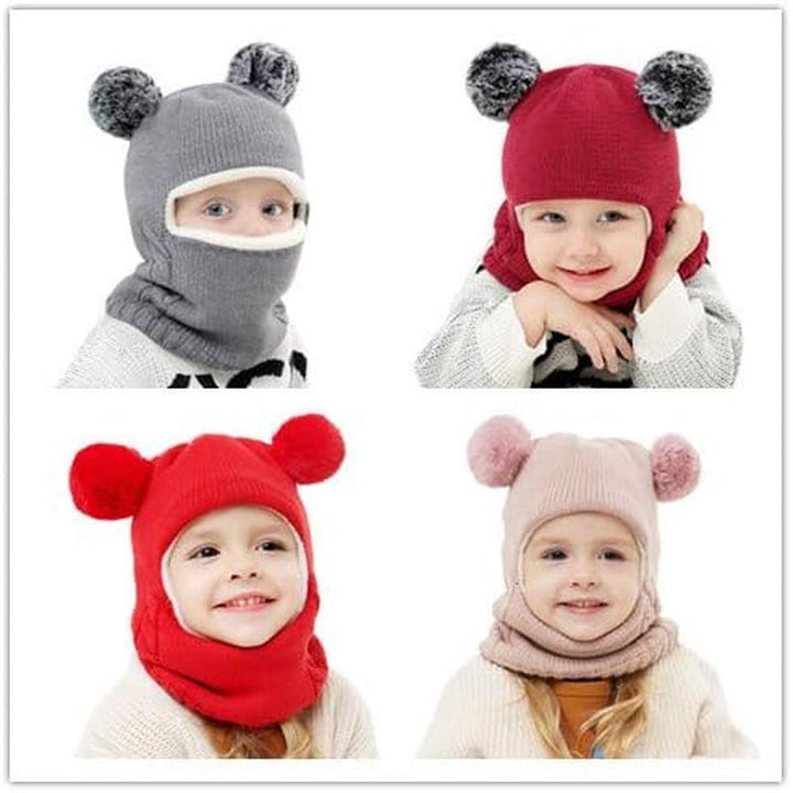 Baby Winter Hat Scarf Set Unisex Infant Toddler Kids Hat Scarf Image 6