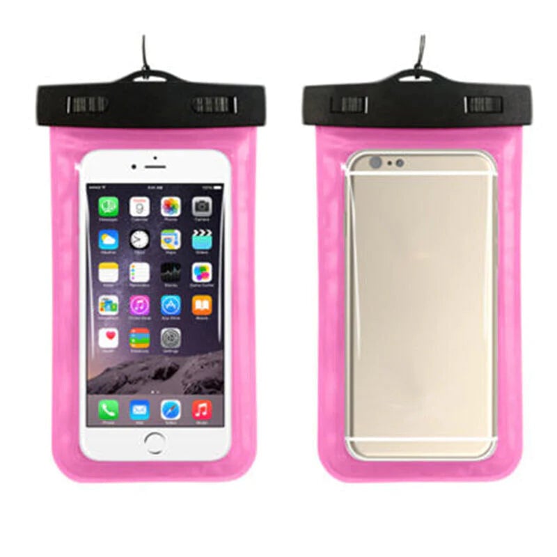 3 Pack Waterproof Floating Cell Phone Pouch Dry Bag Case Cover for Phone Samsung Image 4