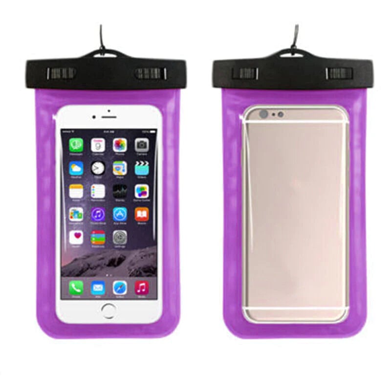 3 Pack Waterproof Floating Cell Phone Pouch Dry Bag Case Cover for Phone Samsung Image 6