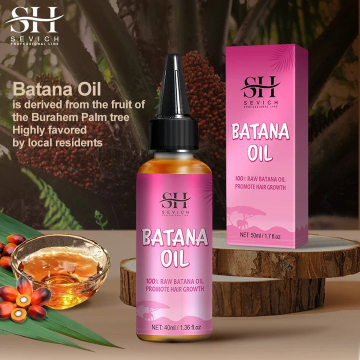 Fast Hair Growth Set Batana Oil Traction Alopecia Hair Mask anti Break Loss Hair Growth Oil Baldness Treatment Batana Image 7