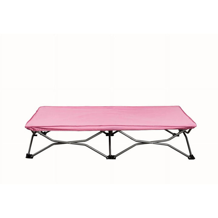 My Cot Portable Toddler Bed Pink Includes Fitted Sheet Image 6