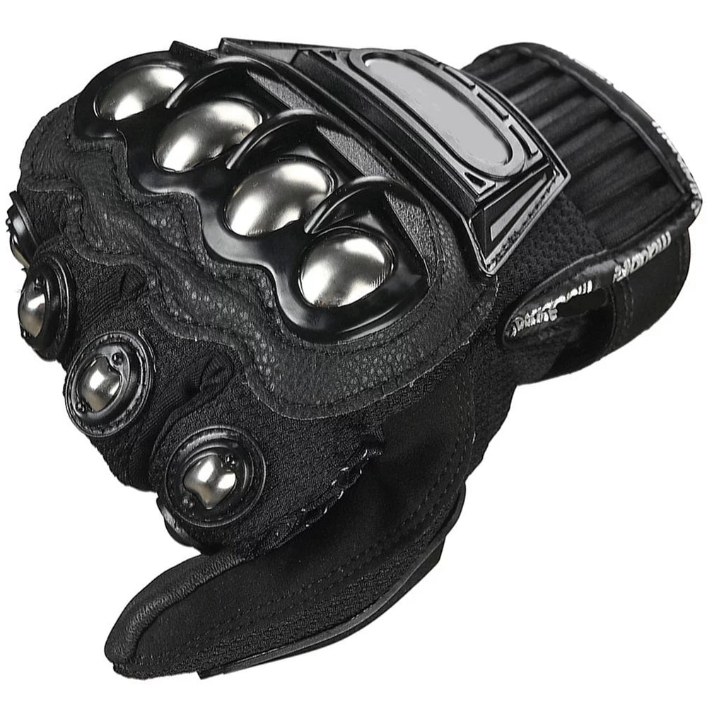 Outdoor Glove Steel Knuckle Motorcycle Motorbike Powersports Racing Textile Safety Gloves Image 2