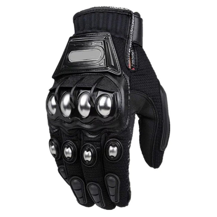 Outdoor Glove Steel Knuckle Motorcycle Motorbike Powersports Racing Textile Safety Gloves Image 3