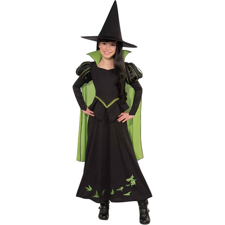 RubieS Wizard of Oz Wicked Witch of the West GirlS Halloween Fancy-Dress Costume for Child S Image 1