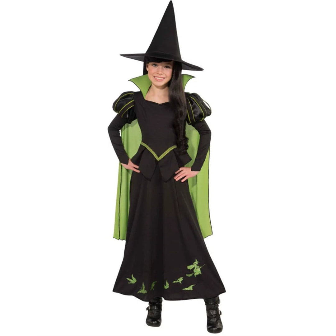 RubieS Wizard of Oz Wicked Witch of the West GirlS Halloween Fancy-Dress Costume for Child S Image 2