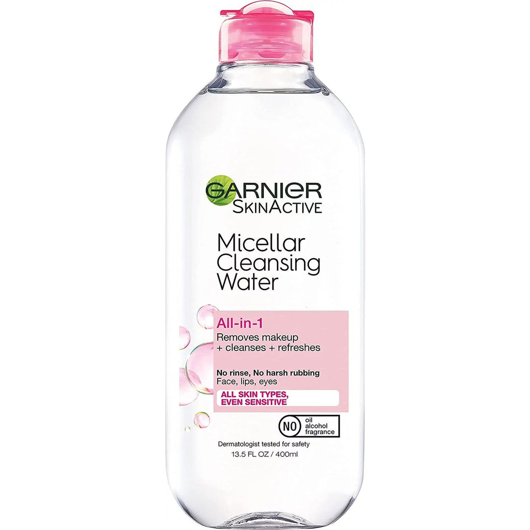 Skinactive Micellar Cleansing Water for All Skin Types 13.5 Fl Oz Image 1