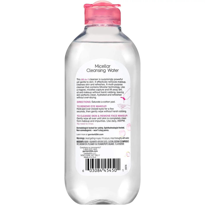 Skinactive Micellar Cleansing Water for All Skin Types 13.5 Fl Oz Image 4