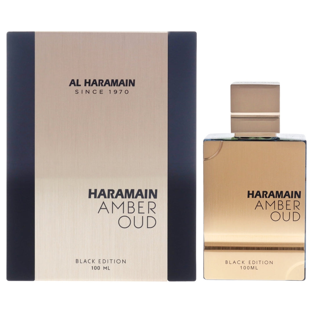 Al Haramain Amber Oud - Black Edition by Al Haramain for Unisex - 3.33 oz EDP Spray Image 1