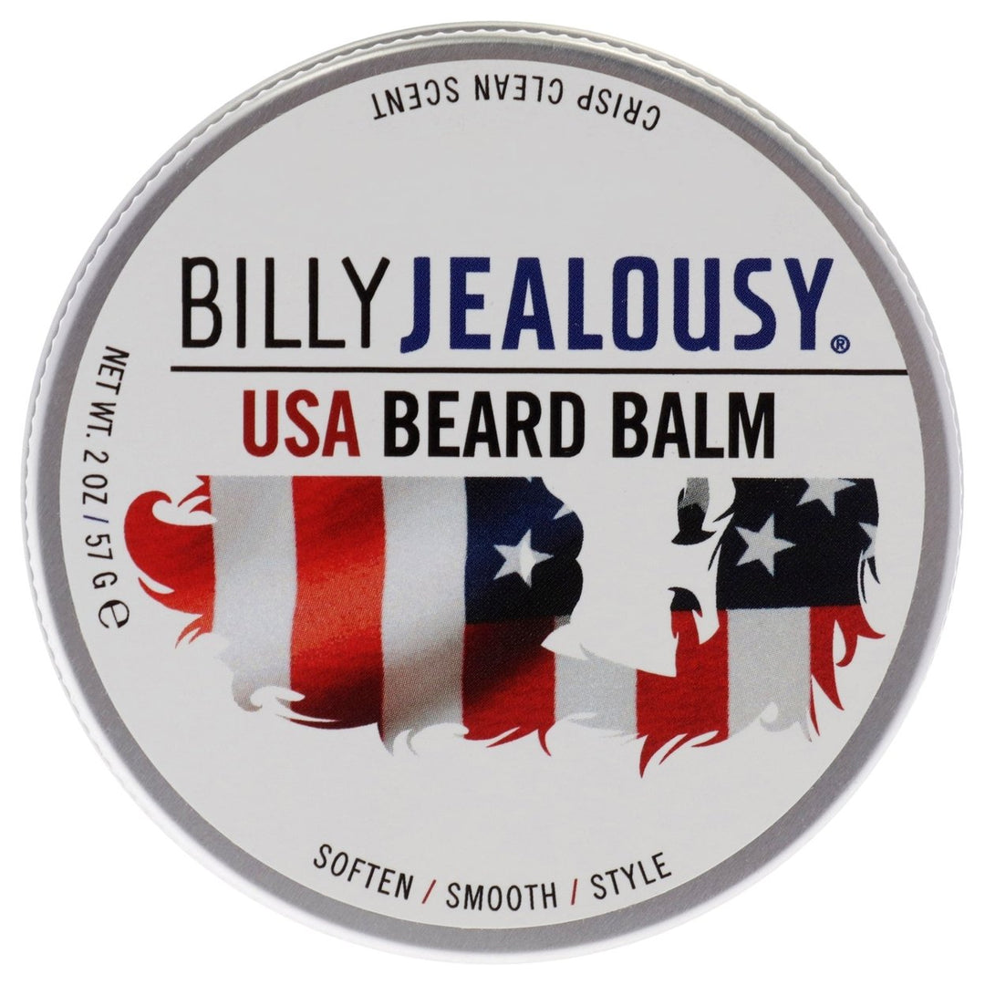 Billy Jealousy USA Beard Balm by Billy Jealousy for Men - 2 oz Balm Image 1