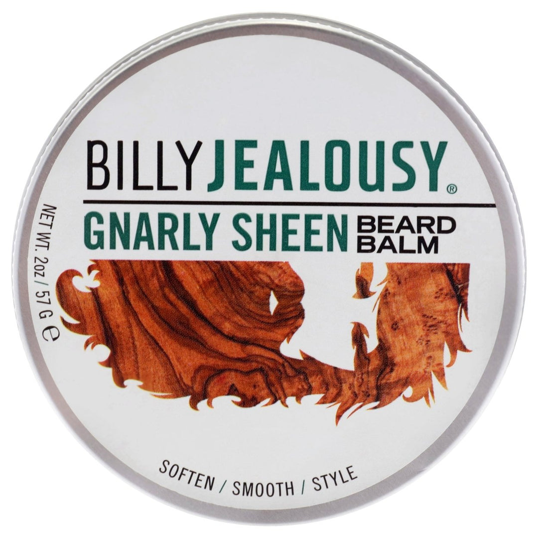 Billy Jealousy Gnarly Sheen Beard Balm by Billy Jealousy for Men - 2 oz Balm Image 1