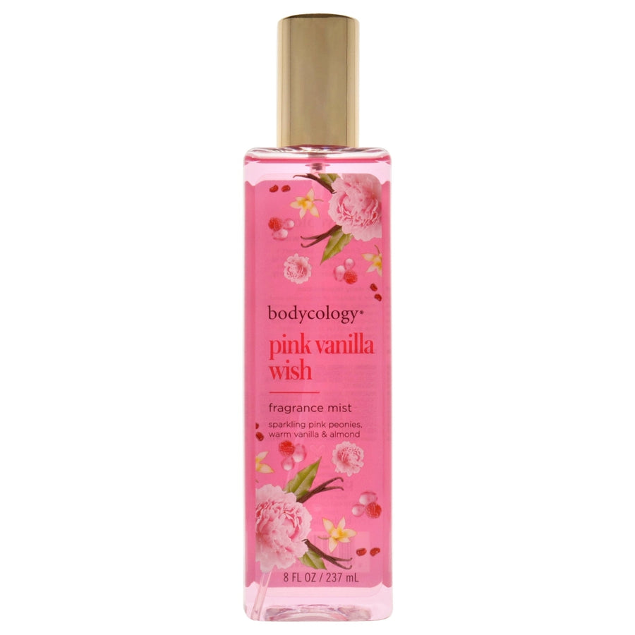 Bodycology Pink Vanilla Wish by Bodycology for Women - 8 oz Fragrance Mist Image 1