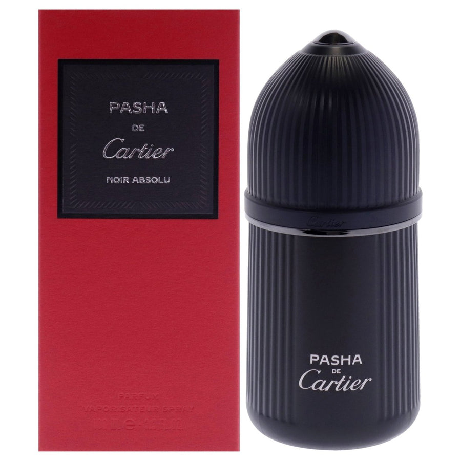 Cartier Pasha De Cartier Noir Absolu by Cartier for Men - 3.3 oz Parfum Spray Image 1