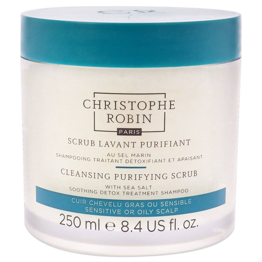 Christophe Robin Cleansing Purifying Scrub with Sea Salt by Christophe Robin for Unisex - 8.4 oz Scrub Image 1