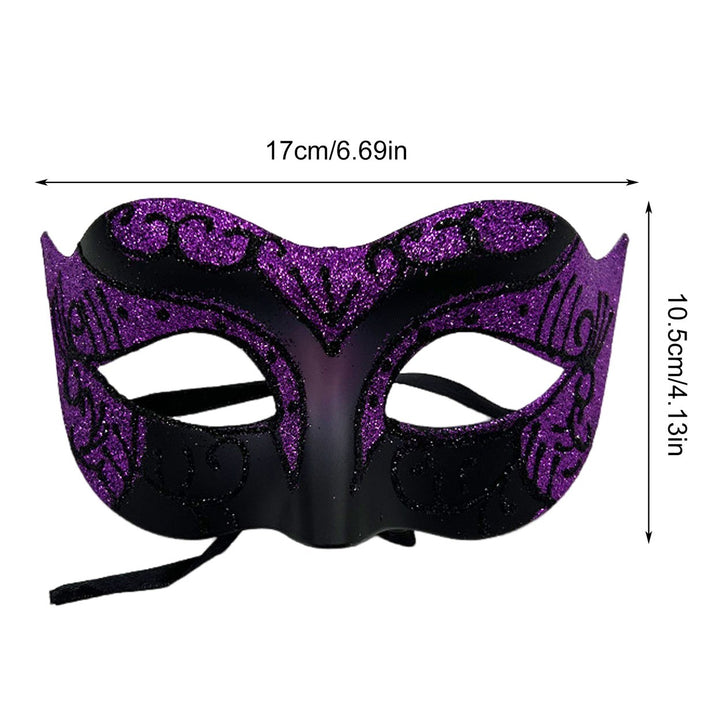 Masquerade Masque for Couples Retro Design Halloween Costume Masque Mysterious Elegant Venetian Party Masque for Women Image 9