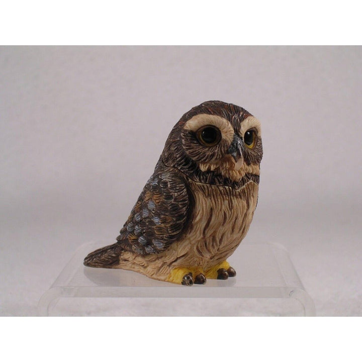 Harmony Kingdom / Ball Pot Bellys Belly Pygmy Owl - PBZOW6 - Retired NIB Image 1