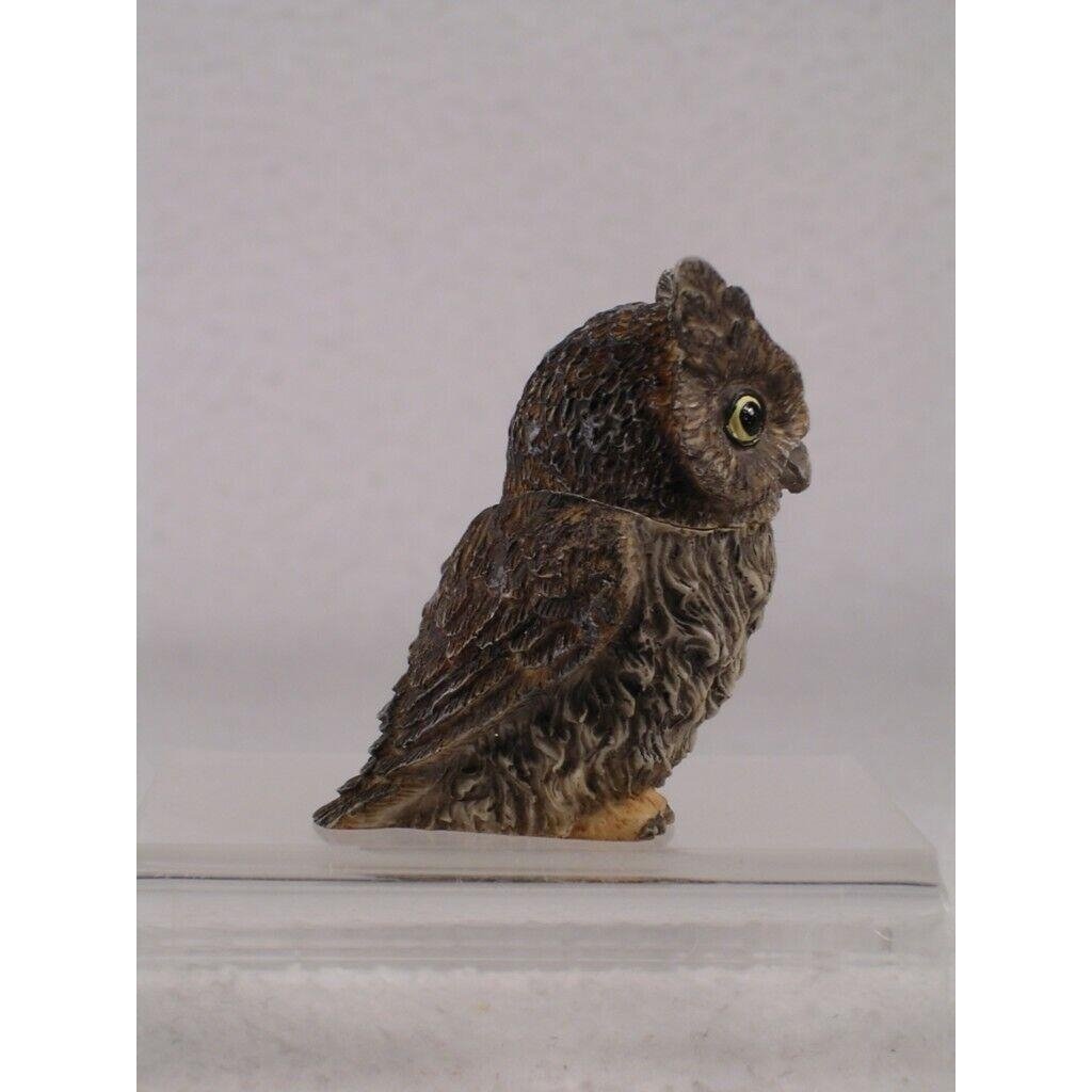 Harmony Kingdom / Ball Pot Bellys / Belly Screech Owl - PBZOW12 - In Box Image 2