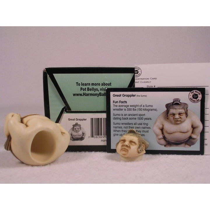 Harmony Kingdom / Ball Pot Bellys / Belly Great Grappler Sumo - PBPSW - NIB Image 3