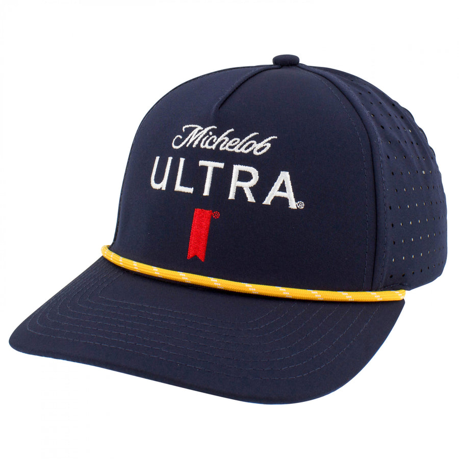 Michelob Ultra Logo Navy Colorway Rope Golf Club Hat Image 1