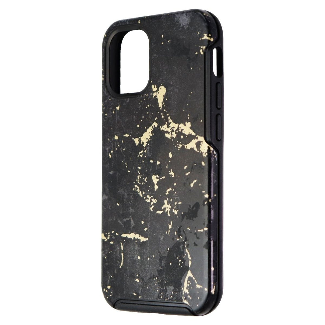 OtterBox Symmetry Series Case for Apple iPhone 12 Mini - Enigma Black/Gold Image 1