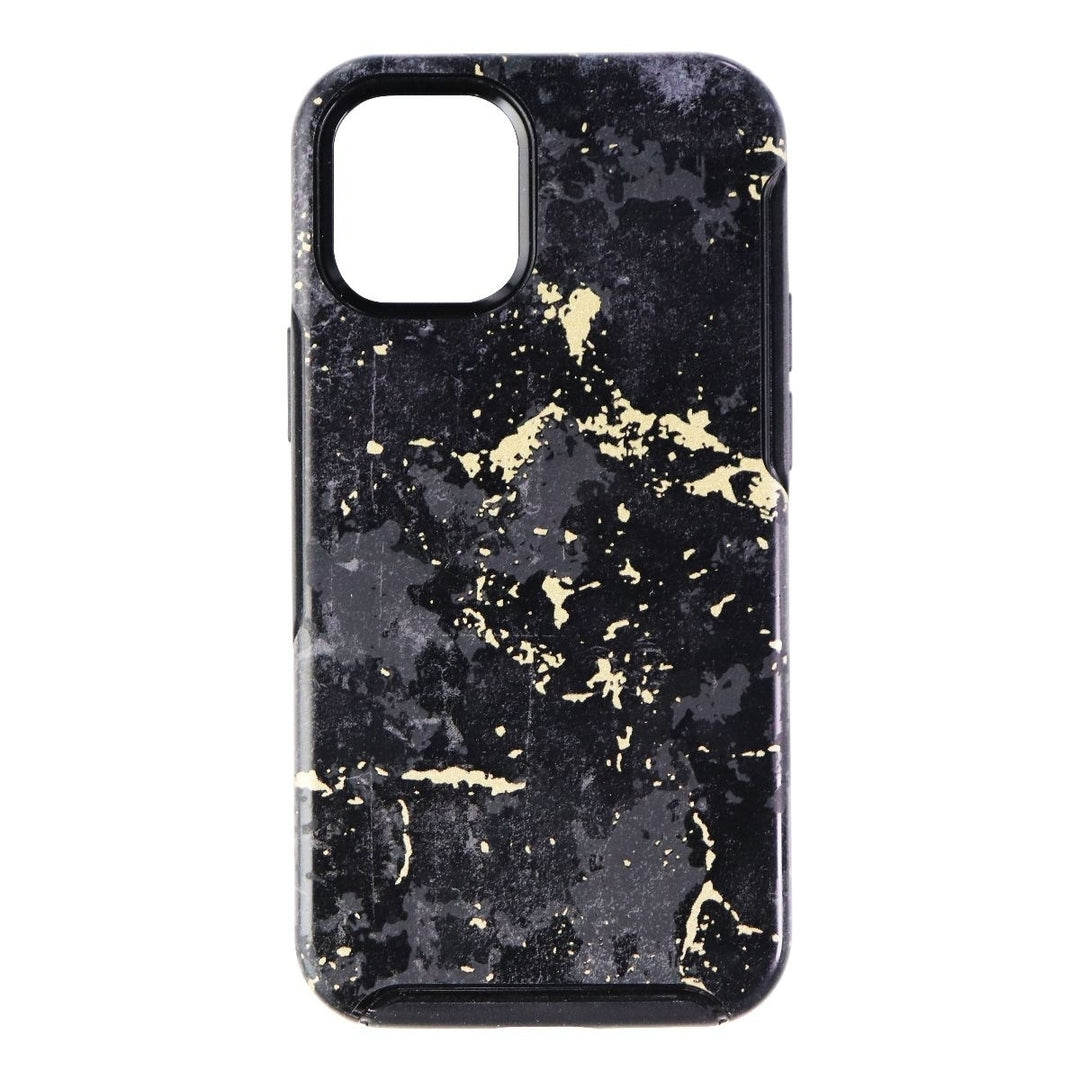 OtterBox Symmetry Series Case for Apple iPhone 12 Mini - Enigma Black/Gold Image 2