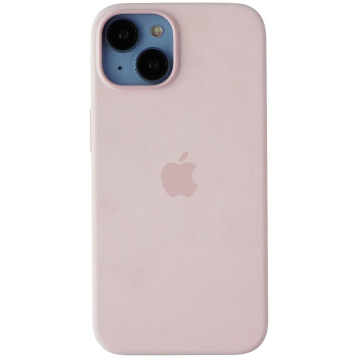 Apple Silicone Case for MagSafe for Apple iPhone 14 - Chalk Pink Image 2