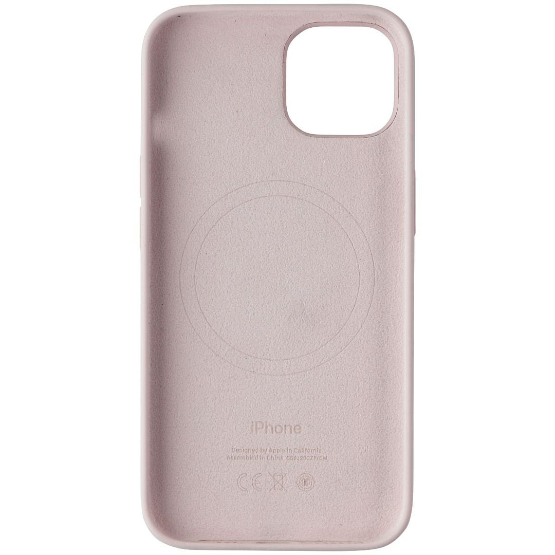 Apple Silicone Case for MagSafe for Apple iPhone 14 - Chalk Pink Image 3