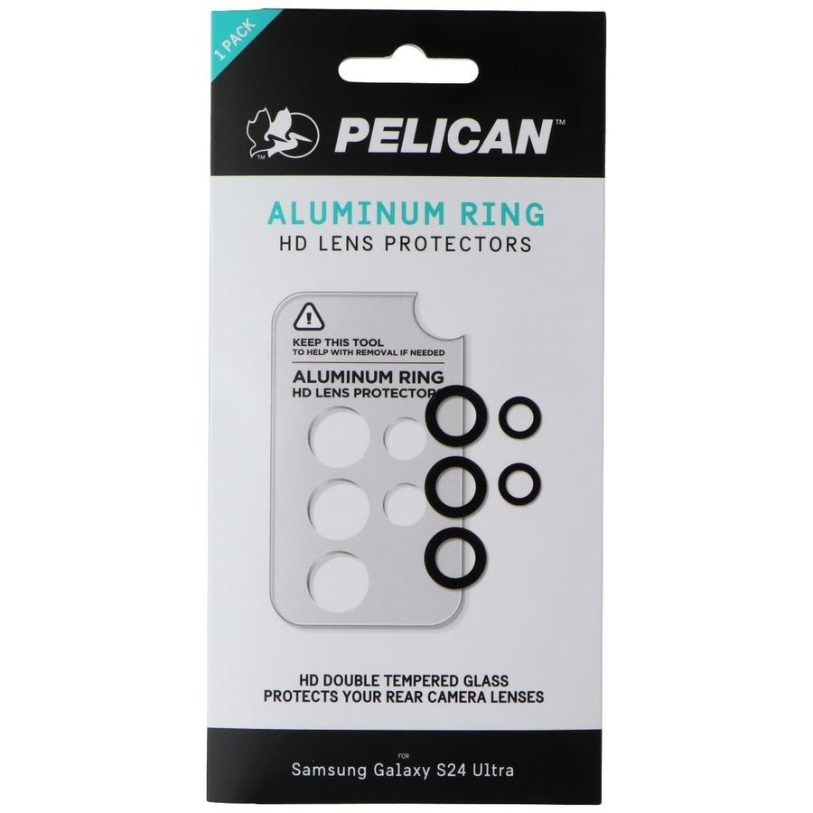 Pelican Aluminum Ring HD Lens Protectors for Samsung Galaxy S24 Ultra Image 1