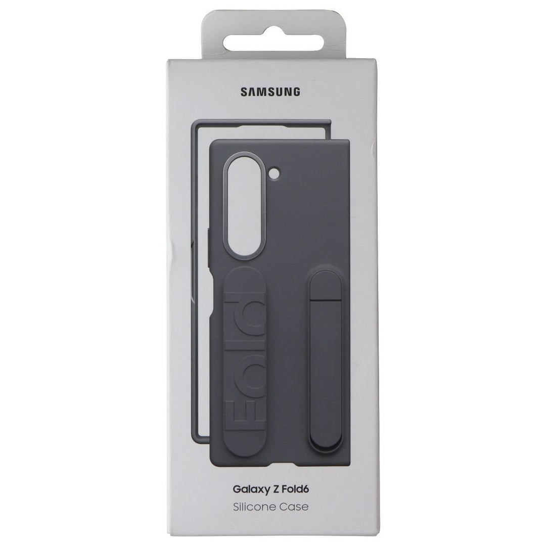 Samsung Silicone Case for Samsung Galaxy Z Fold6 - Gray Image 1