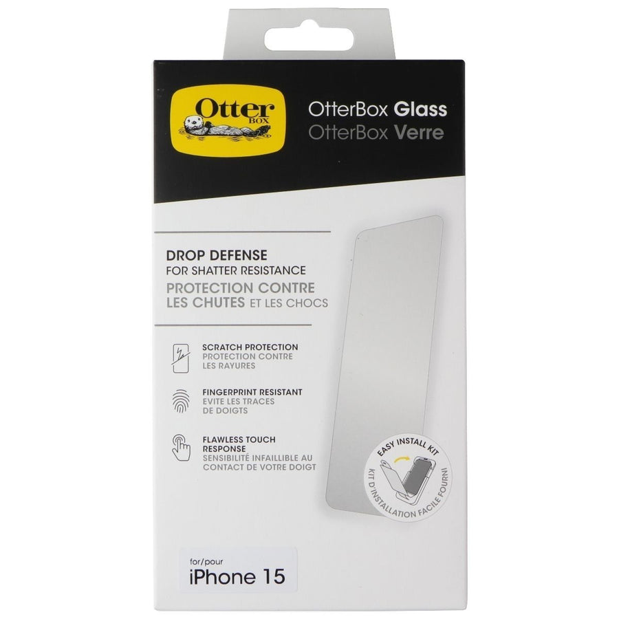 OtterBox Glass Screen Protector for Apple iPhone 15 Image 1