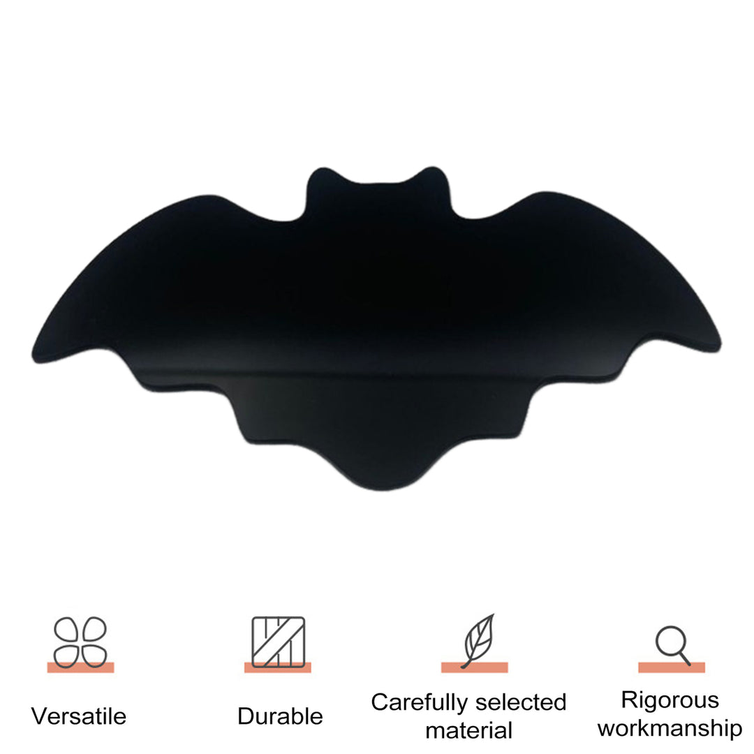 Bat Coasters Acrylic Bat Shape Coaster Halloween Table Decor Easy Maintenance Coasters for Daily Use Kitchens Dining Image 12