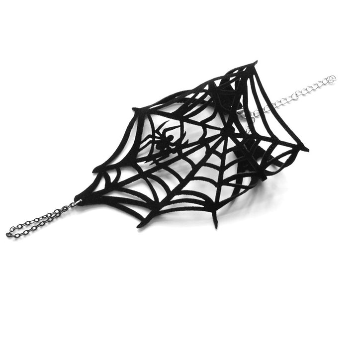 Spider Web Finger Chain Hollow Out Spider Decor Adjustable Gothic Hand Chain Halloween Party Carnival Easter Day Image 7