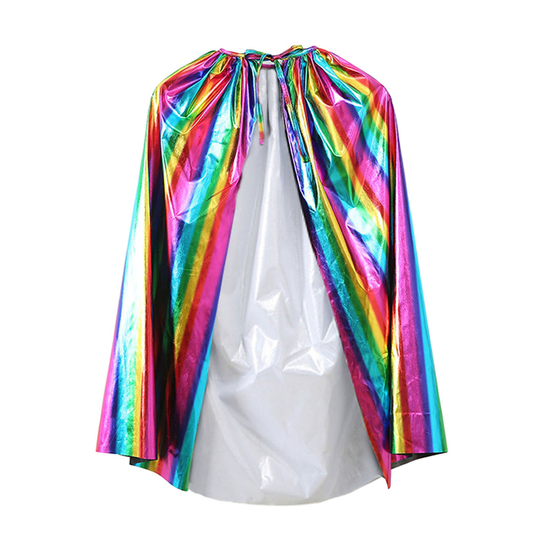 Rainbow Childrens Cloak Stand Out at Halloween Parties with This DIY Costume Cosplay Cloak Halloween Supply Image 4