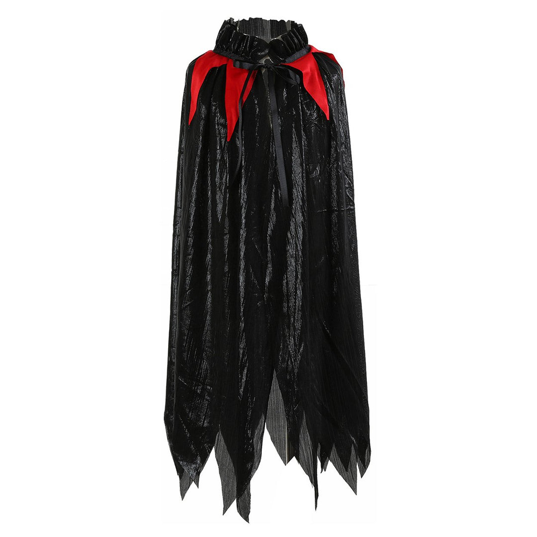 Halloween Cape Witch Broom Witch Hat Easy to Wear Girls Childrens Cloak Costume Cosplay Accessories Image 7