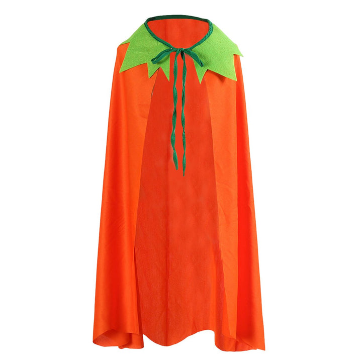 Halloween Children Cloak Cosplay Role Play Costume Lace Up Unisex Color Matching Vampires Style Cardigan Girls Boys Image 3