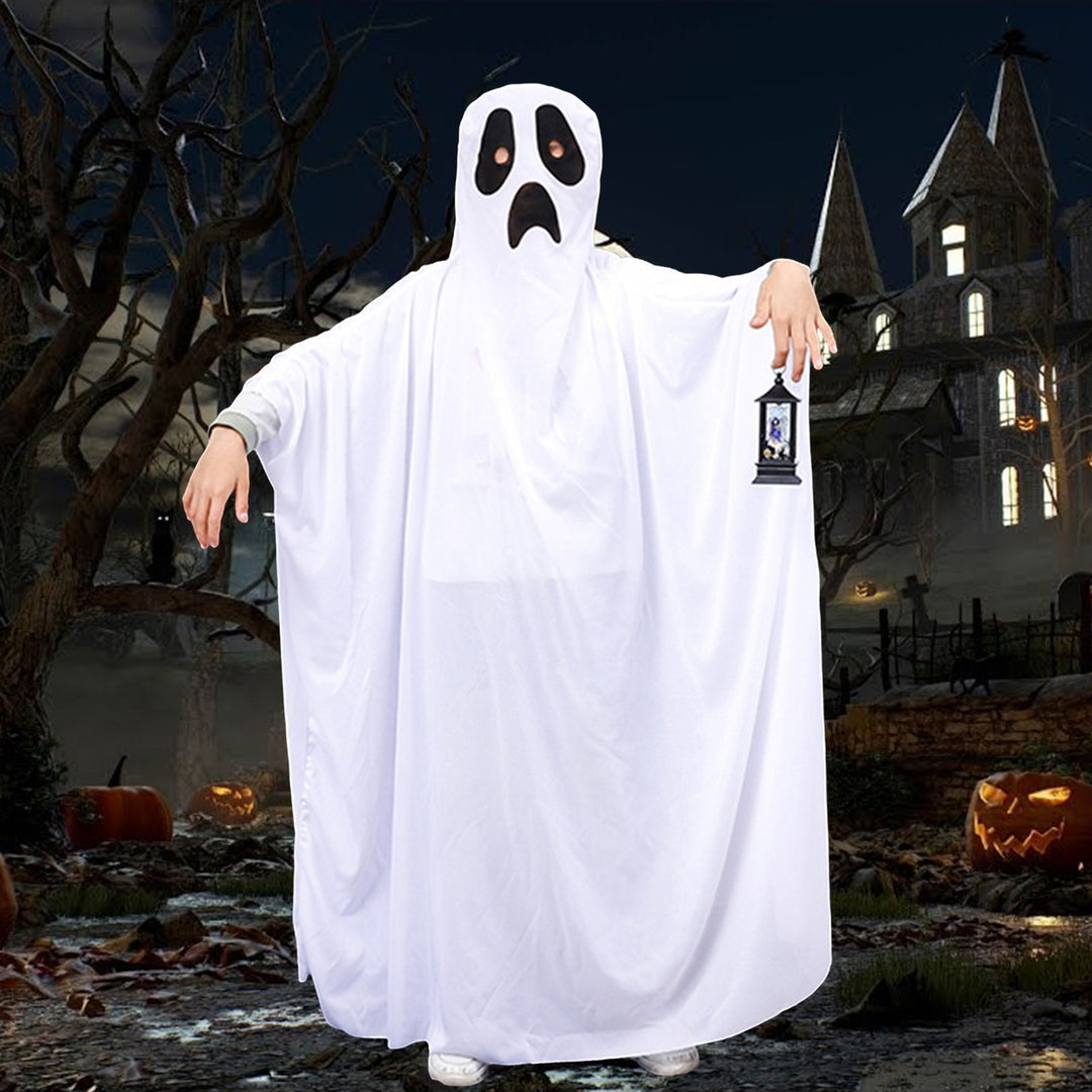 Children Halloween Cape Ghost Cosplay Haunted House Halloween Party Performance Costume Full-covered Adult Masquerade Image 1