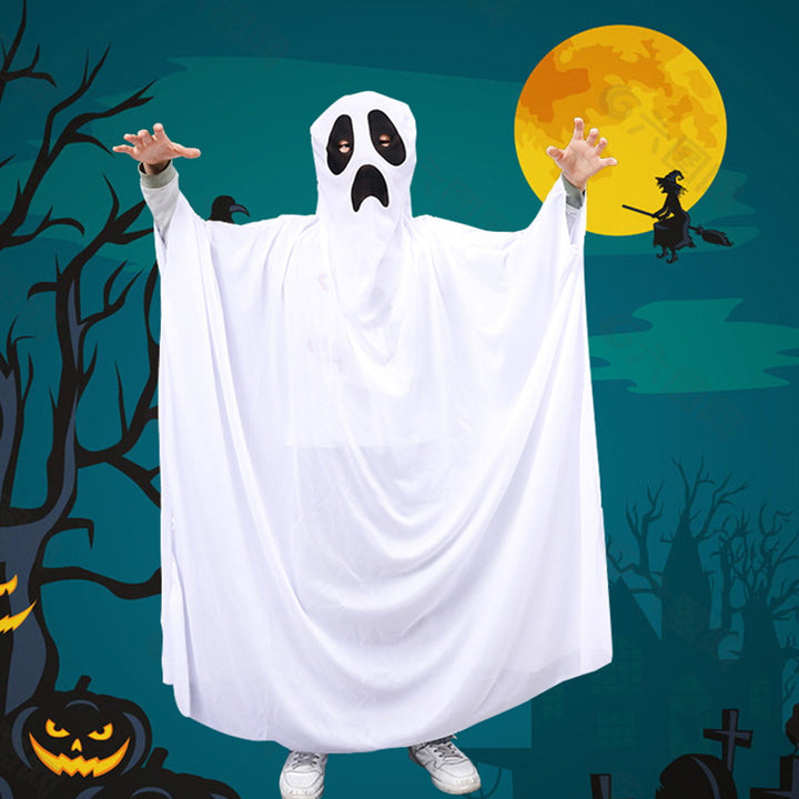 Children Halloween Cape Ghost Cosplay Haunted House Halloween Party Performance Costume Full-covered Adult Masquerade Image 10