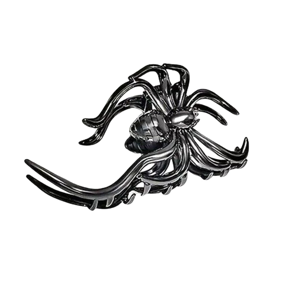 Halloween Hair Claw Bat Skull Hand Spider Design Hair Clip Metal Secure Grip Back Head Hair Claw Party Prom Accessories Image 4