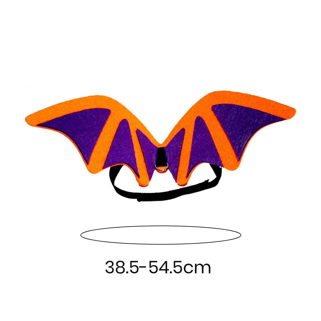 Pet Bat Wing Costume Fine Workmanship Eye-catching Halloween Bat Wing Transform Costume Pet Supplies Image 7