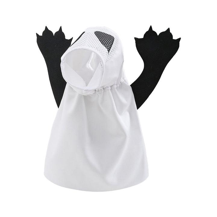 Halloween Dog Ghost Costume Pet Dress Up As A Ghost Outfit for Small Medium Large Dogs Halloween Cosplay Party Dog Image 2