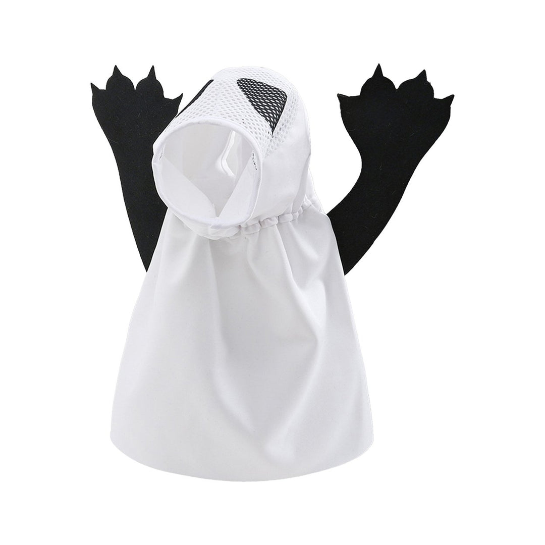 Halloween Dog Ghost Costume Pet Dress Up As A Ghost Outfit for Small Medium Large Dogs Halloween Cosplay Party Dog Image 1