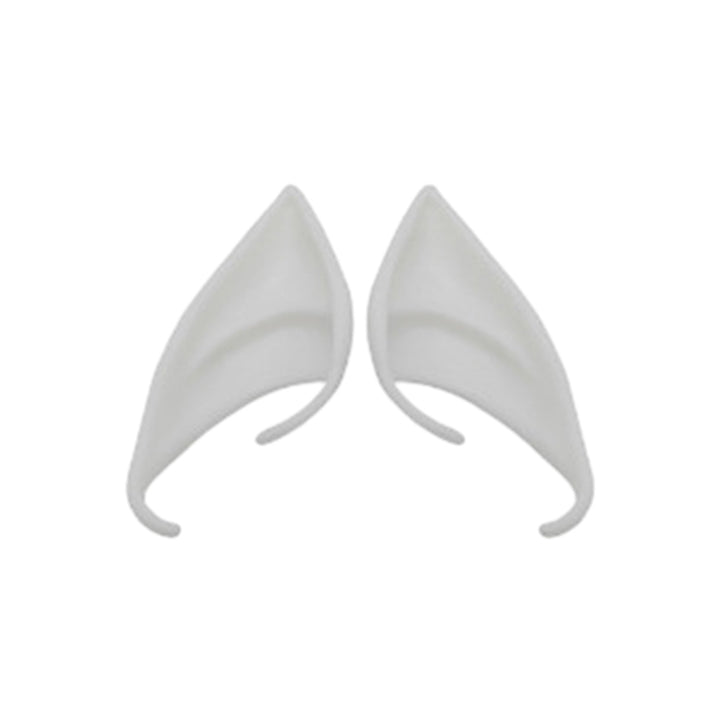 2Pcs Realistic Elf Ears Halloween Makeup Props Add Charm Wide Application Elf Ears for Avatar Goblin Fairy Costumes Image 6