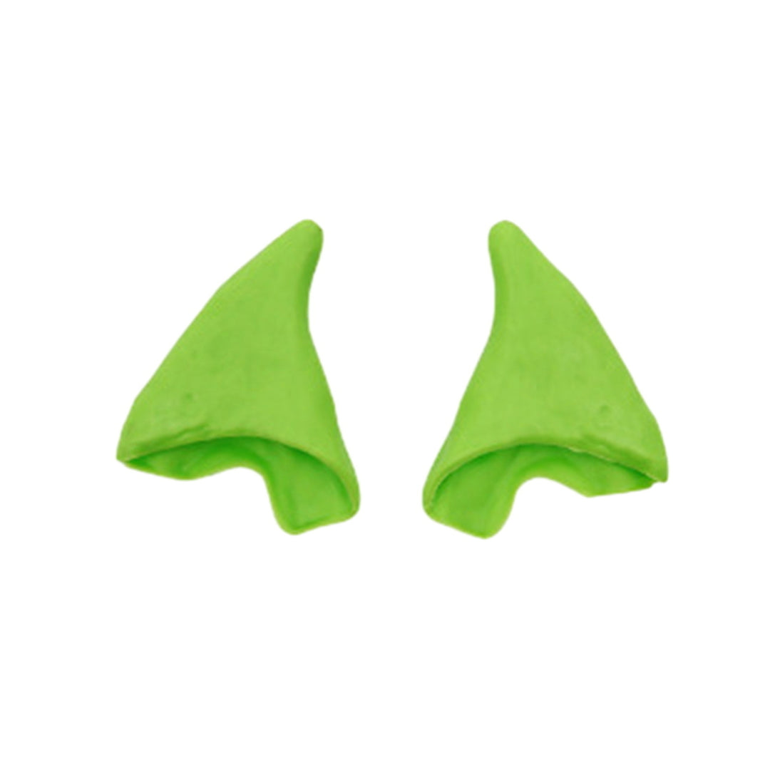 2Pcs Realistic Elf Ears Halloween Makeup Props Add Charm Wide Application Elf Ears for Avatar Goblin Fairy Costumes Image 8