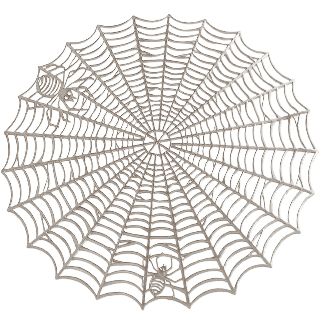 Placemat Spider Web Shape Table Mat Easy to Clean Heat Resistant Table Placemat for Home Image 3