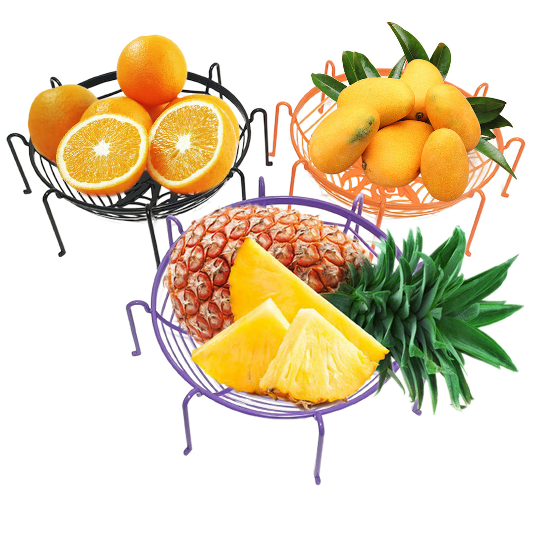 2Pcs Spider Web Candy Baskets Fruit Plates Large Capacity Bright Color Not Easily Deformed Halloween Party Plates Image 4